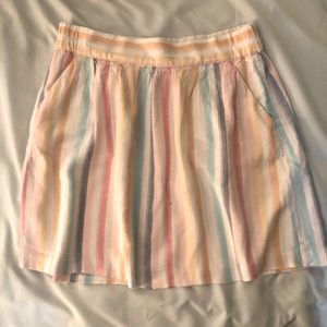 Loft outlet Elastic waistband skirt with pockets